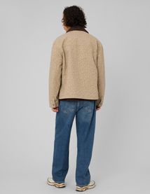 Veste zipp&eacute;e imprim&eacute;e