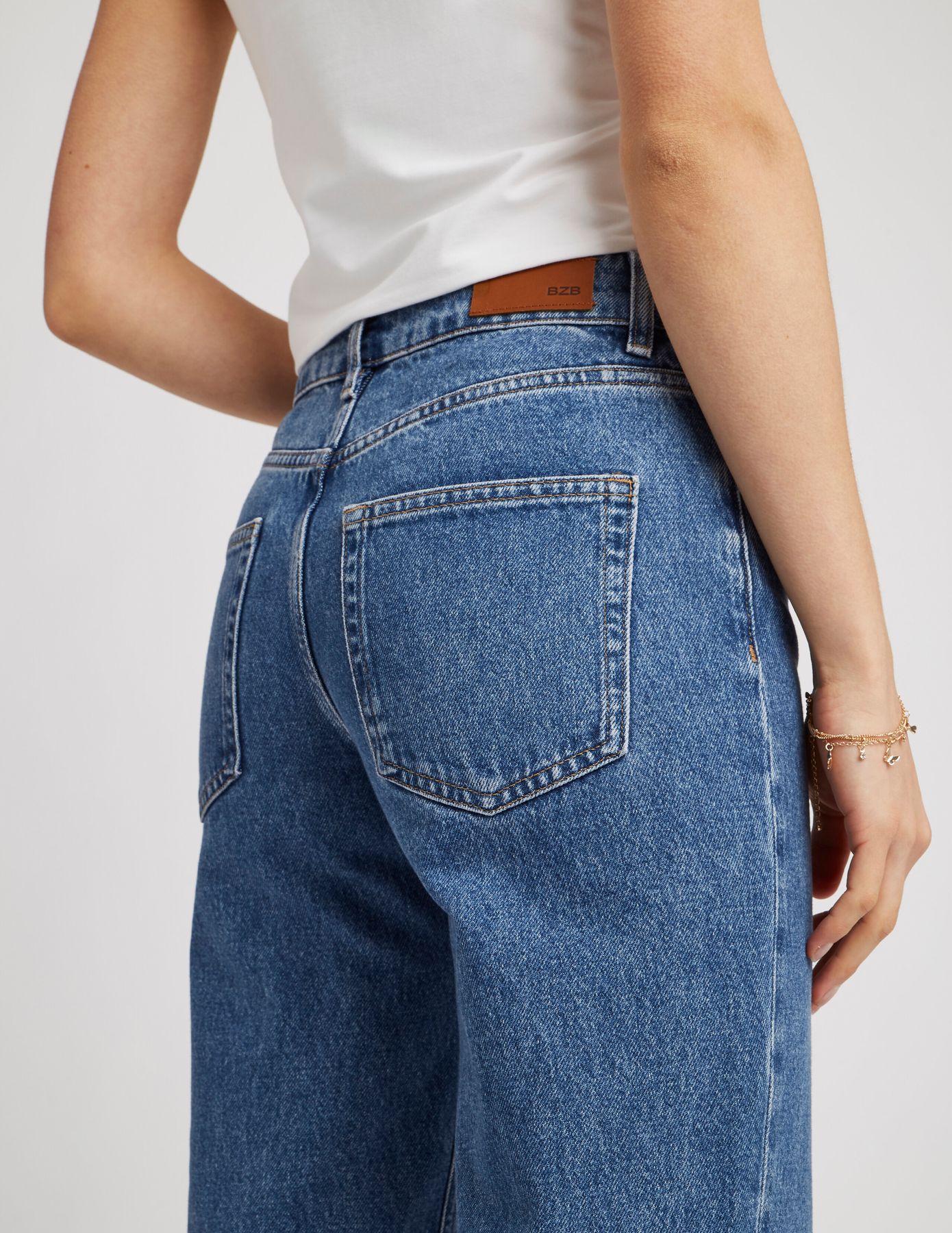 Jean straight taille standard