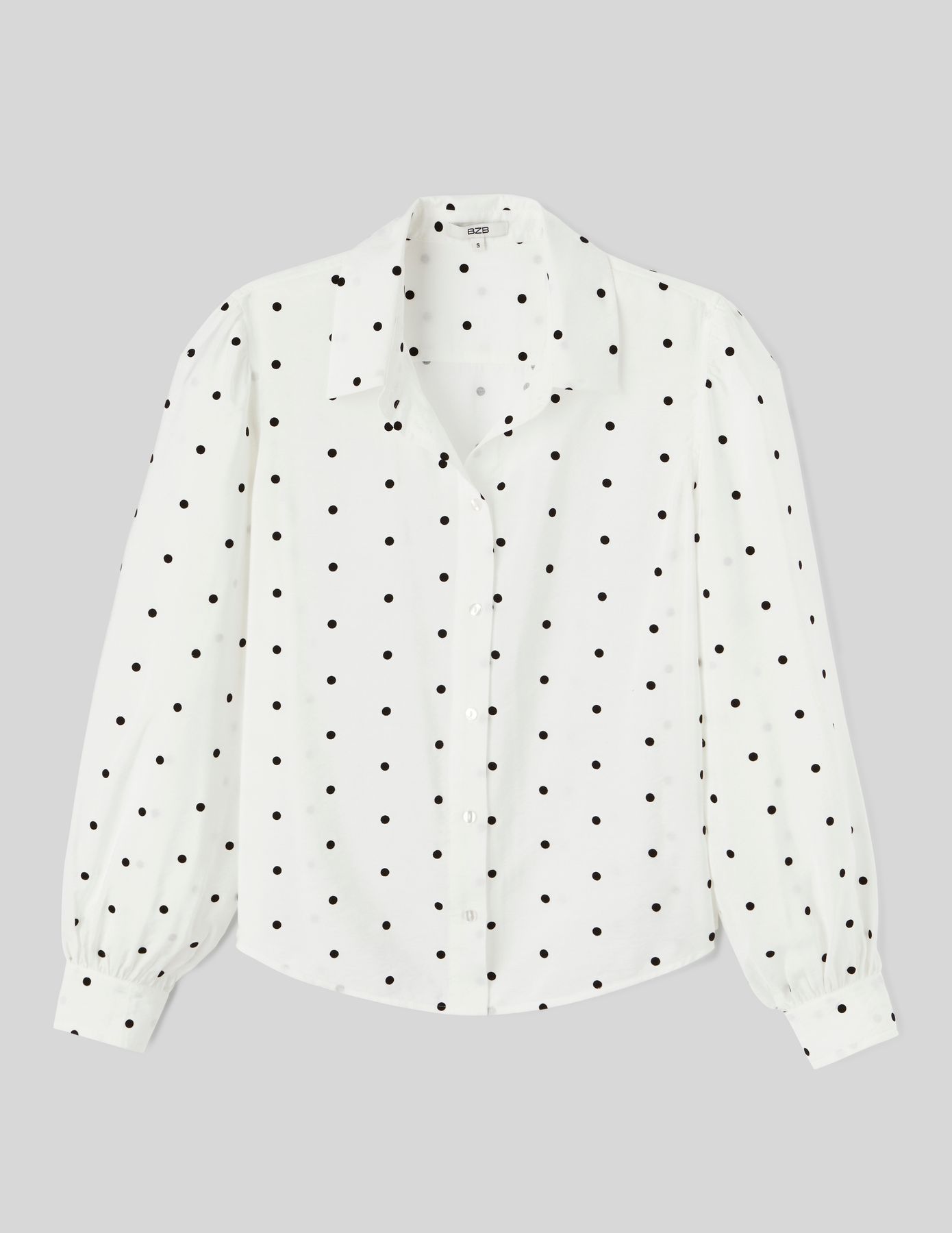 Chemise à pois