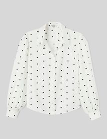 Chemise à pois