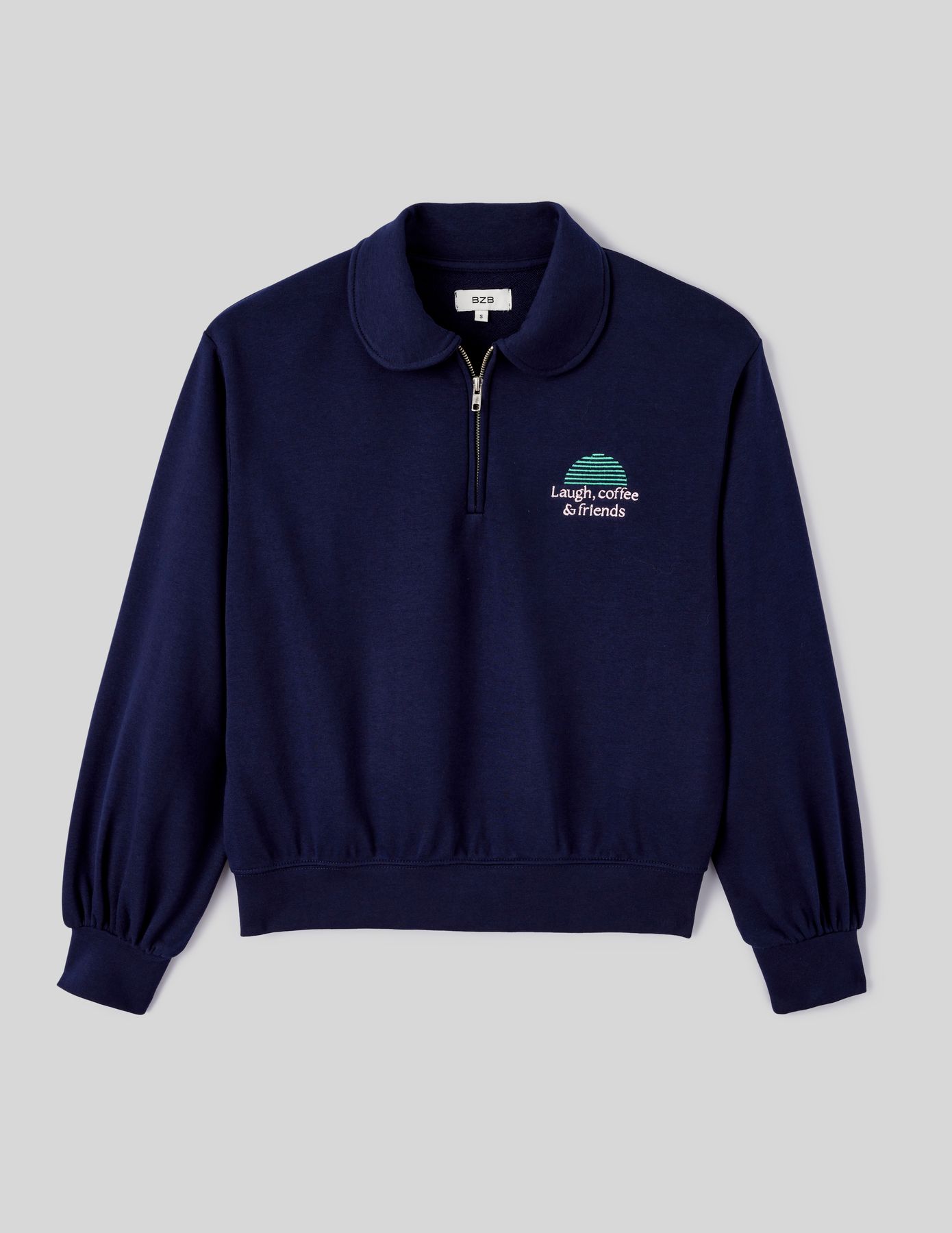 Sweat col polo