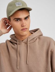 Sweat effet délavé à capuche