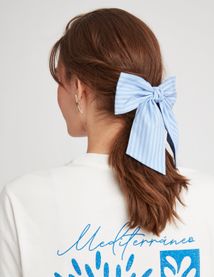 Barrette nœud pour cheveux