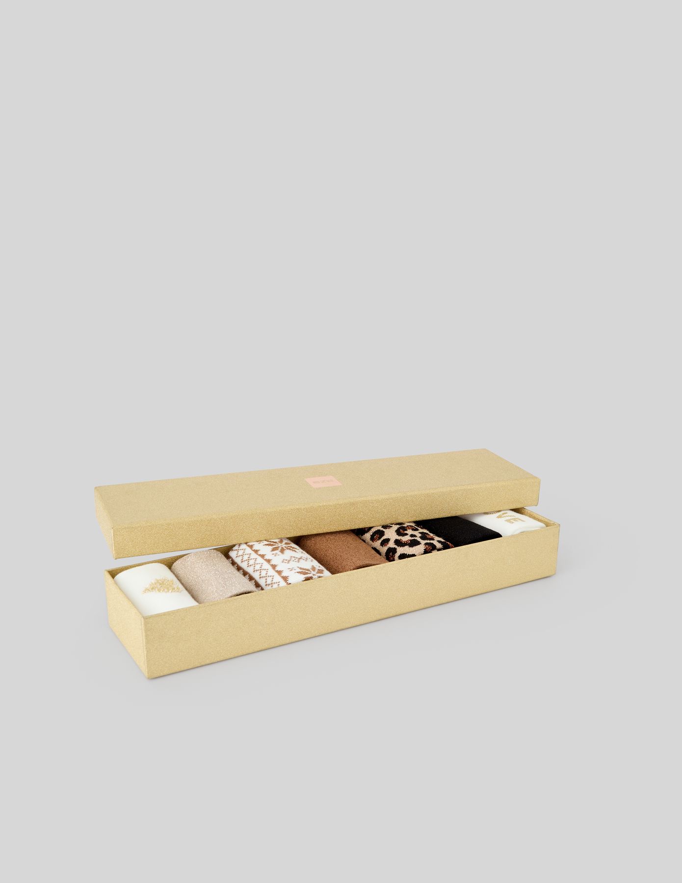 Coffret cadeau de 7 paires de chaussettes