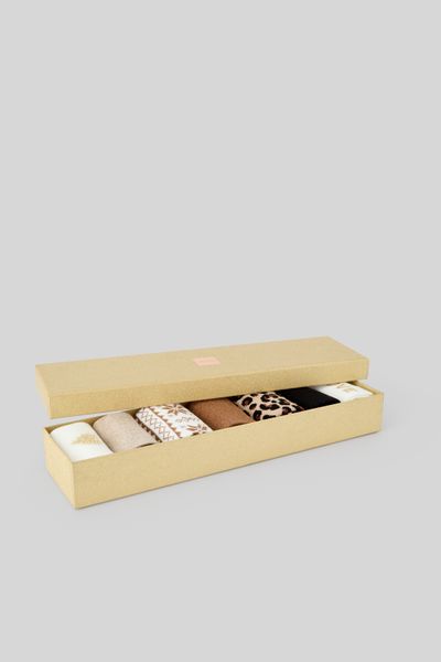 Coffret cadeau de 7 paires de chaussettes