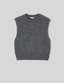 Pull sans manche premium