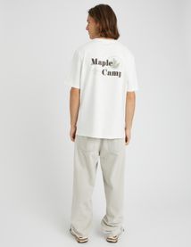 T-shirt imprim&eacute; devant dos