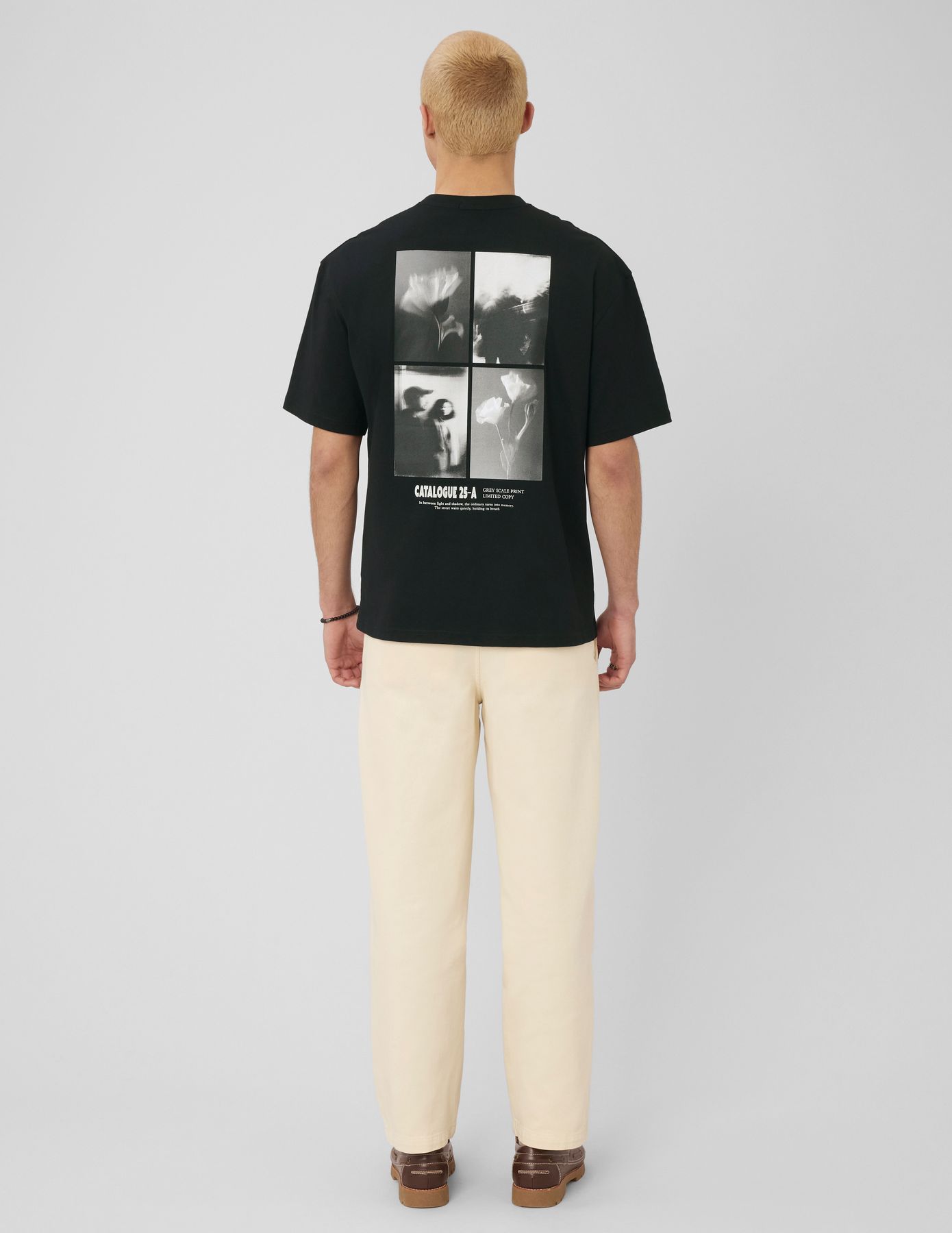 T-shirt imprim&eacute; devant/dos