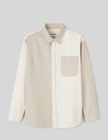 Surchemise unie patch