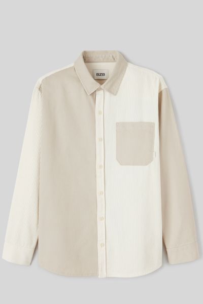 Surchemise unie patch