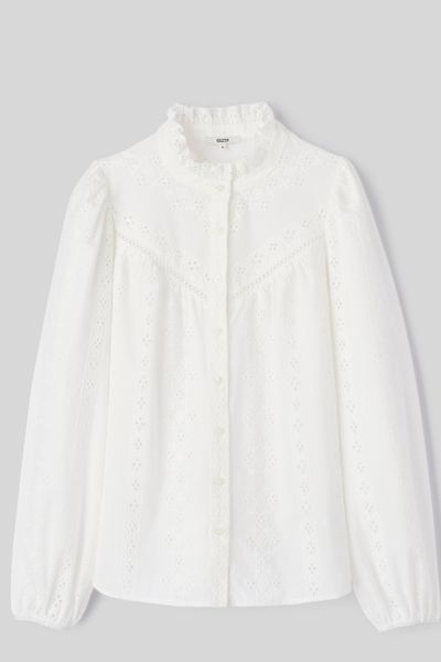 Chemise broderie anglaise