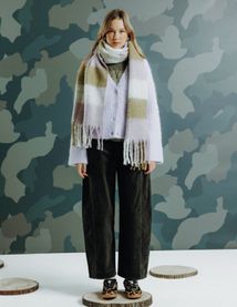 Pantalon velours balloon