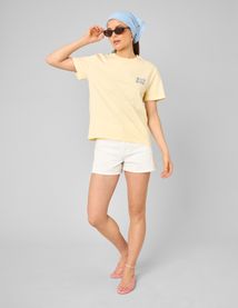 T-shirt imprim&eacute; devant/ dos