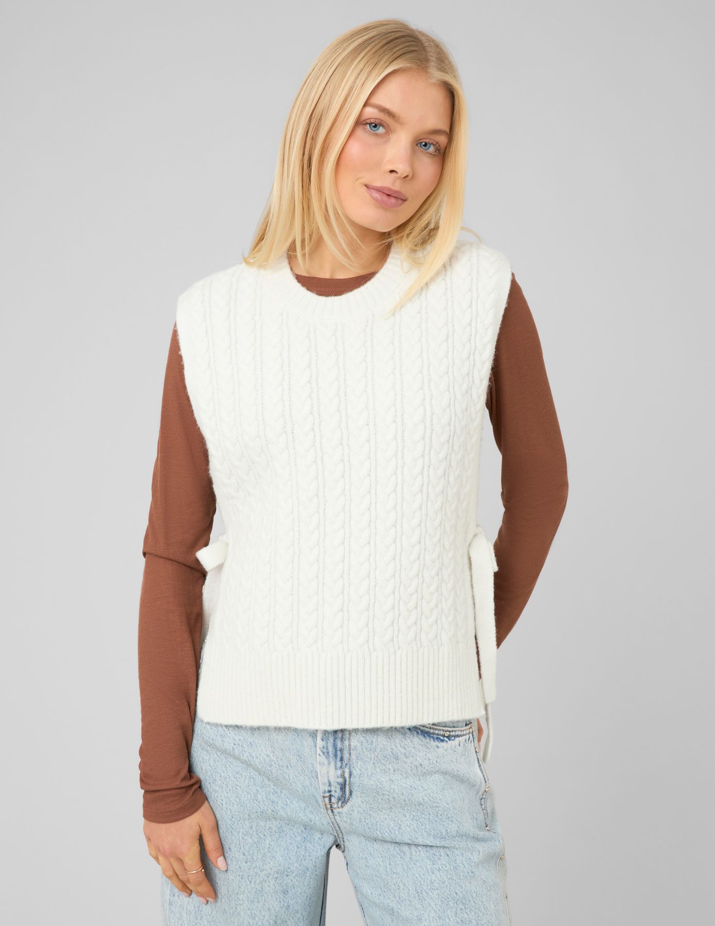 Pull sans manches