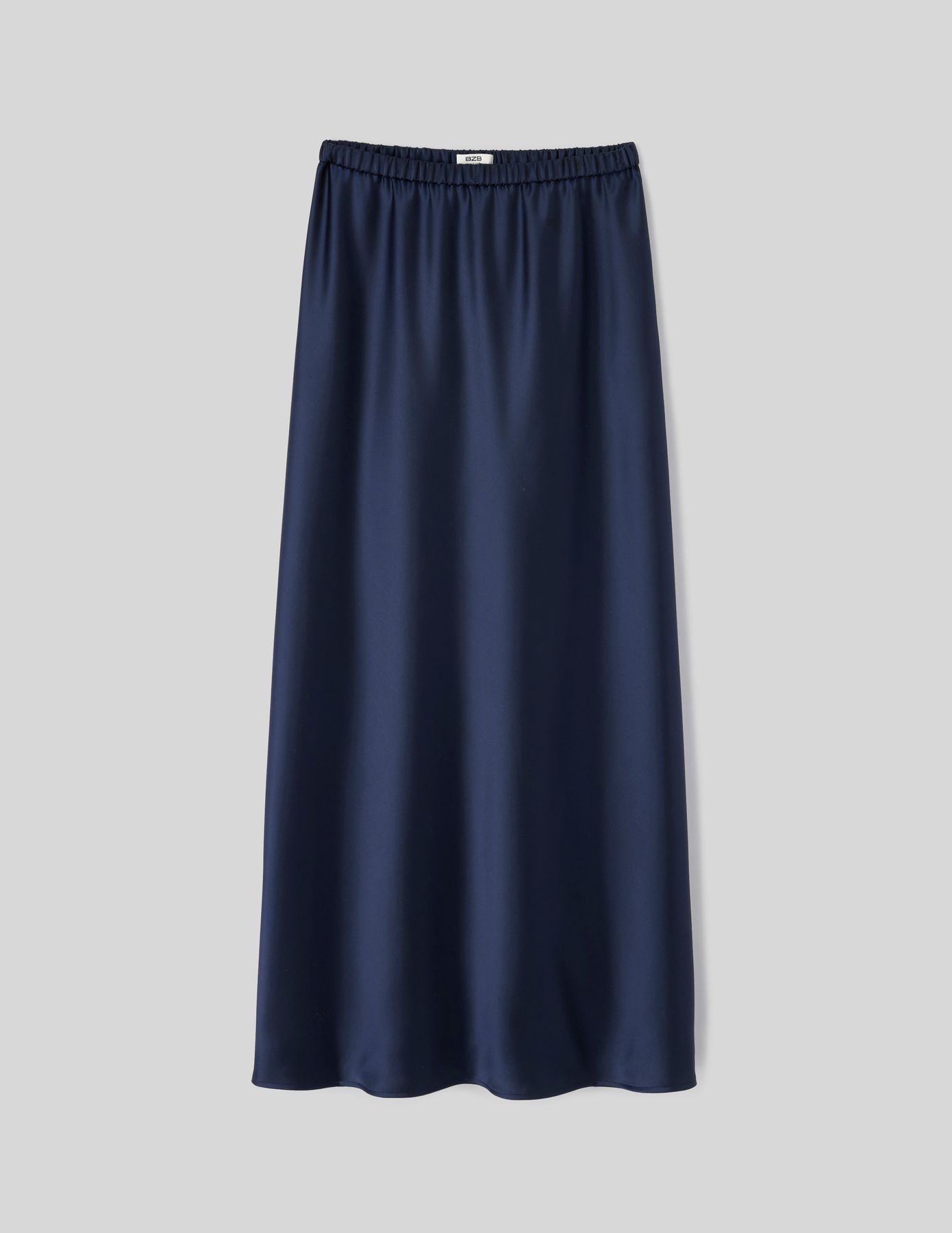 Jupe longue satin