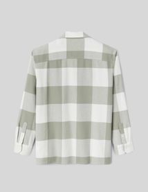 Chemise flanelle &agrave; carreaux