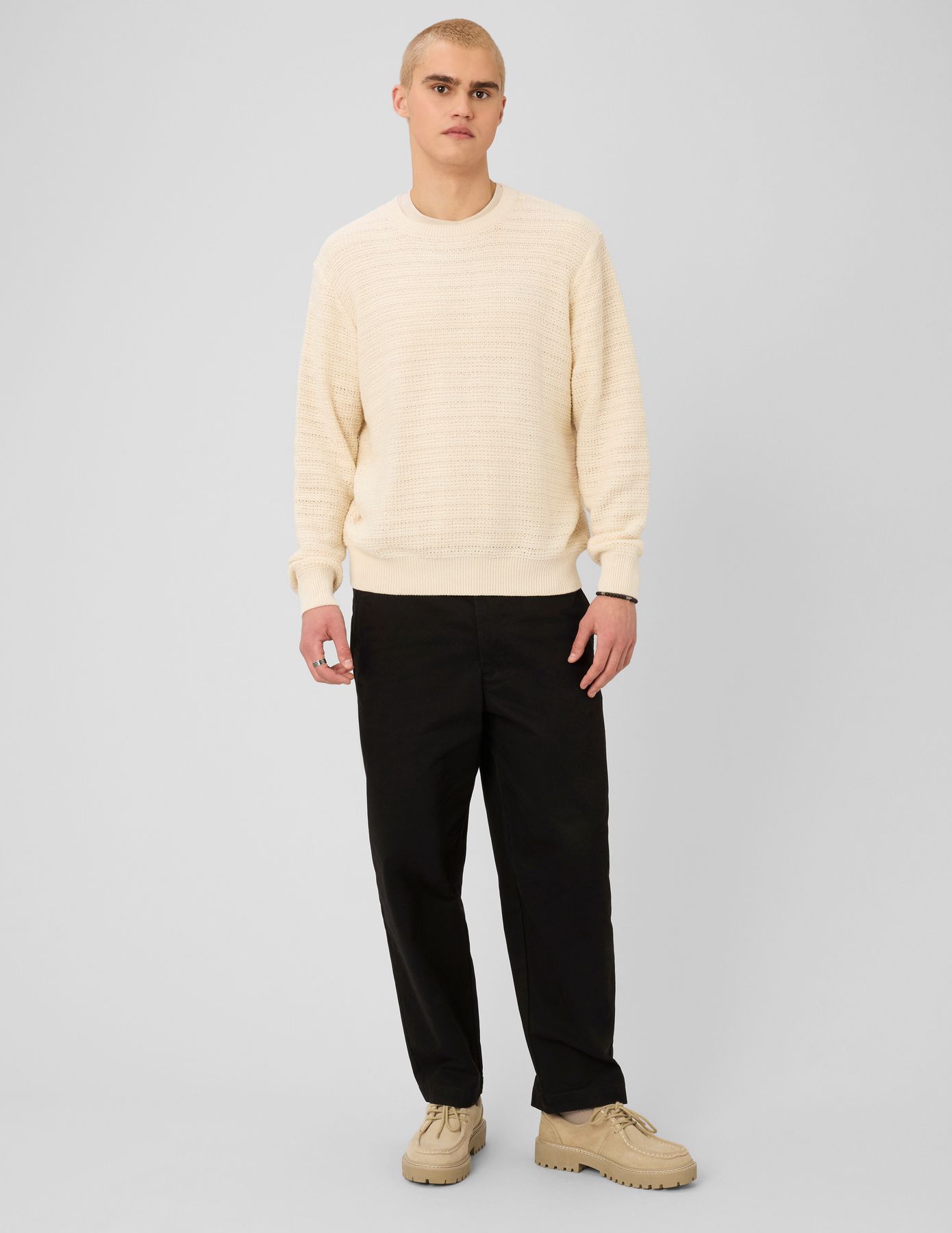 Pull maille fantaisie