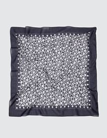 Foulard coton imprim&eacute;