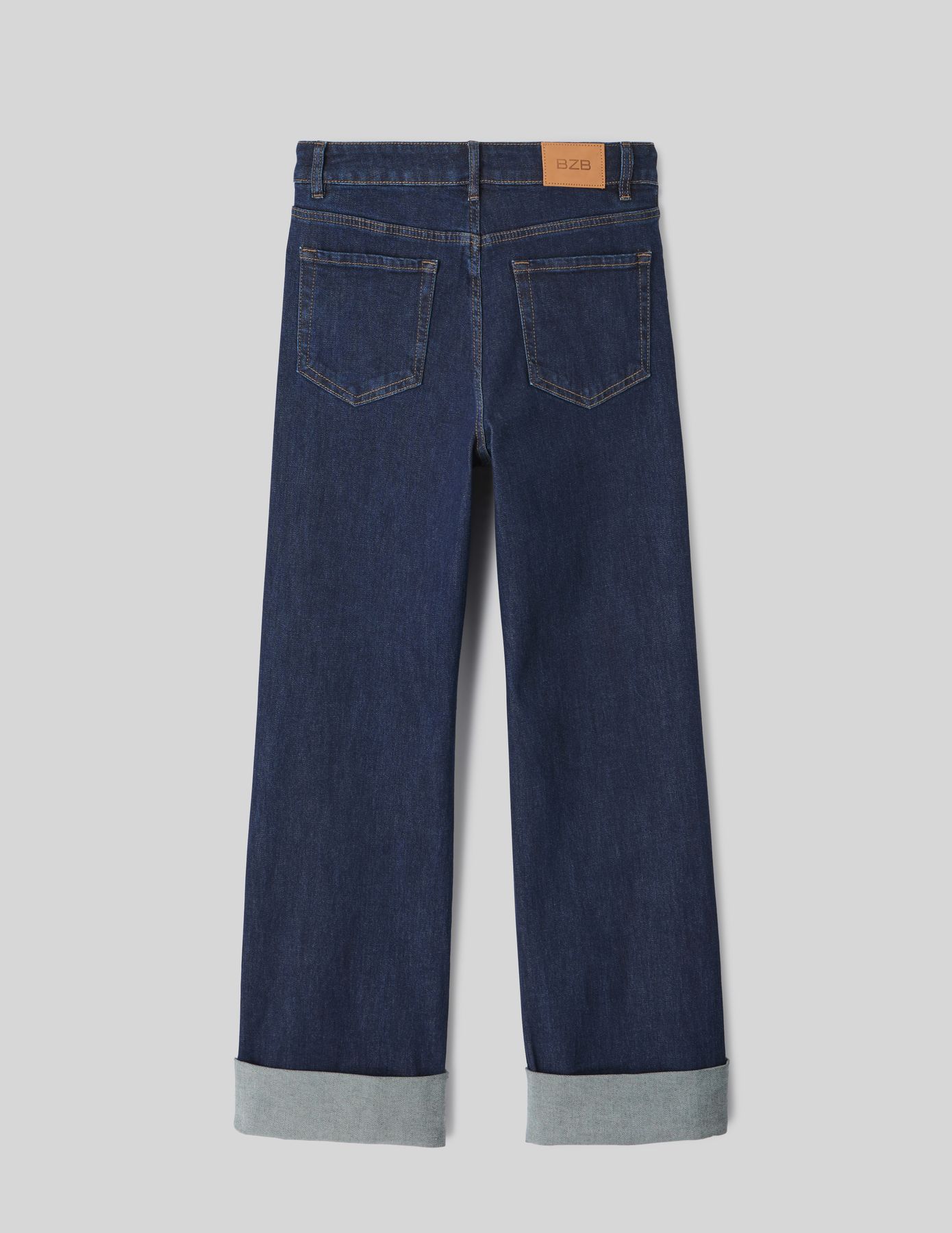 Jean straight revers