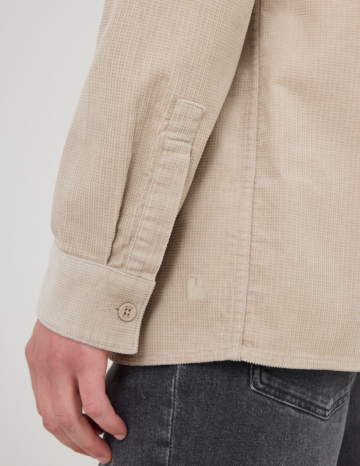 Surchemise en velours