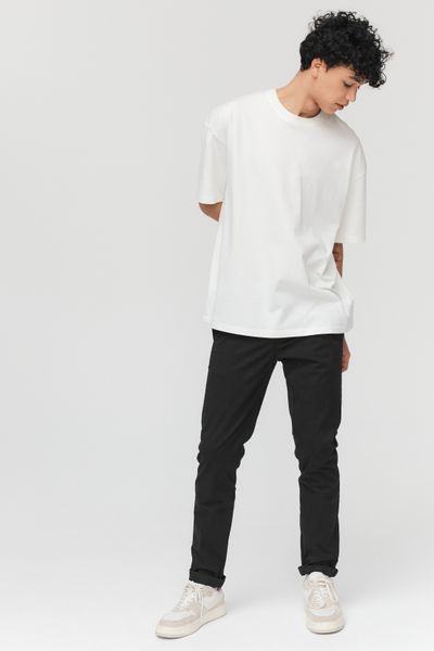 Pantalon chino ajusté