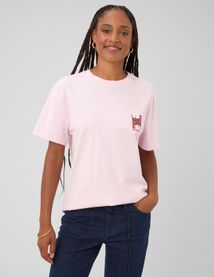 T-shirt imprim&eacute; devant / dos