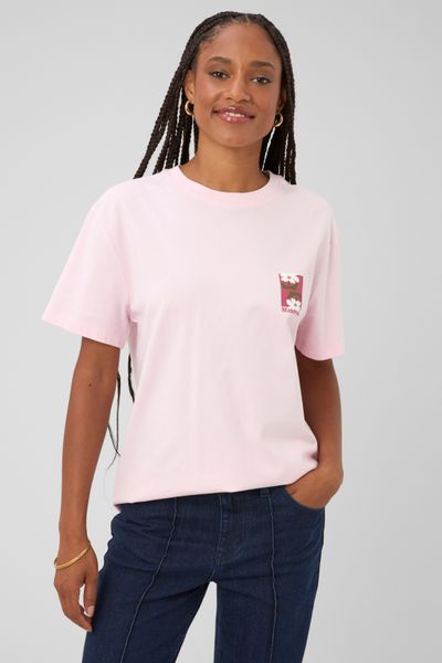 T-shirt imprim&eacute; devant / dos