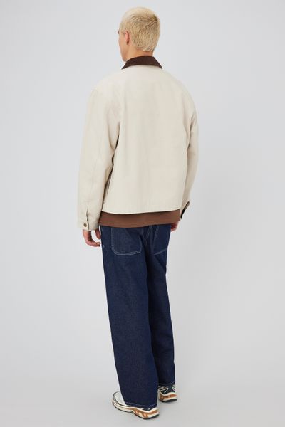 Veste zippée col velours