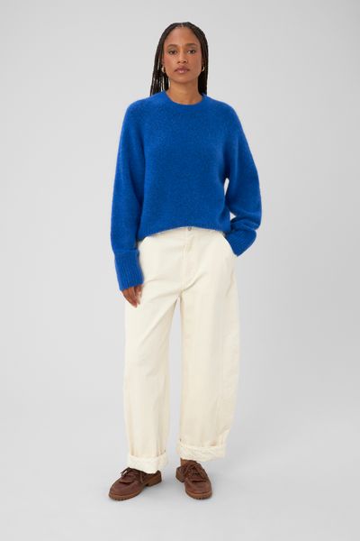 Pantalon balloon en velours