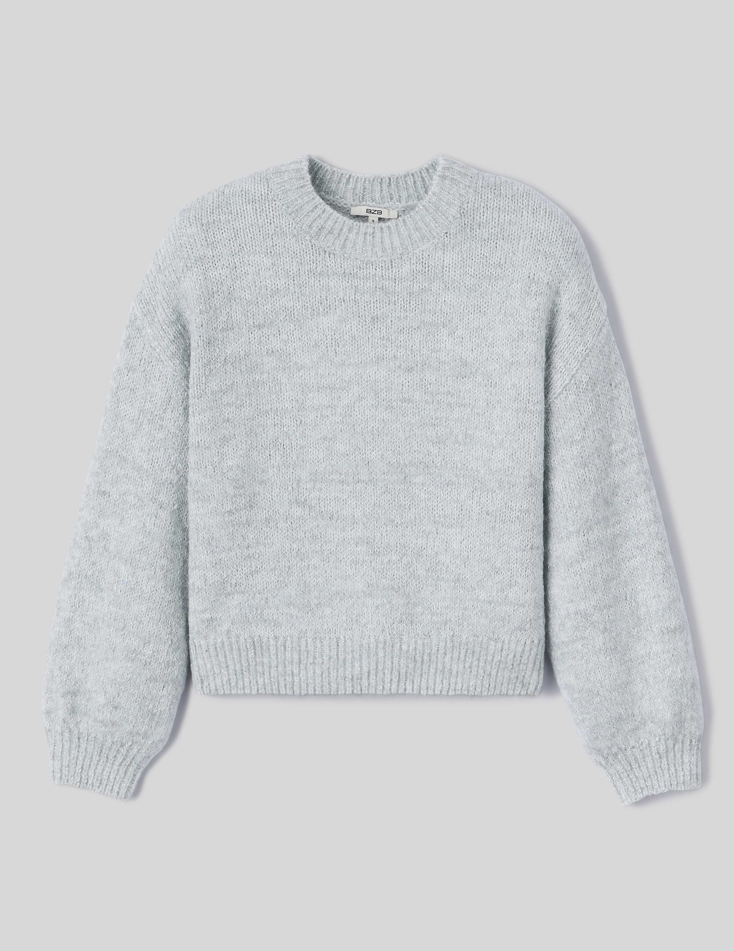 Pull col rond pailett&eacute;
