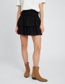 Jupe courte jacquard
