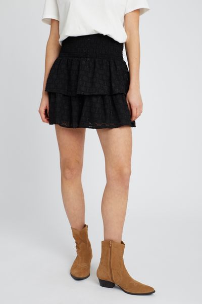 Jupe courte jacquard