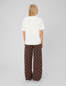 Pantalon jogging &agrave; pois