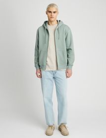 Sweat zippé à capuche