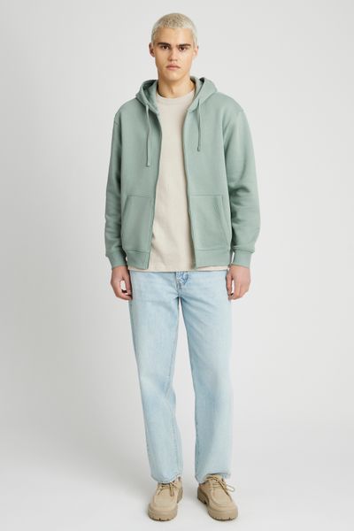 Sweat zippé à capuche