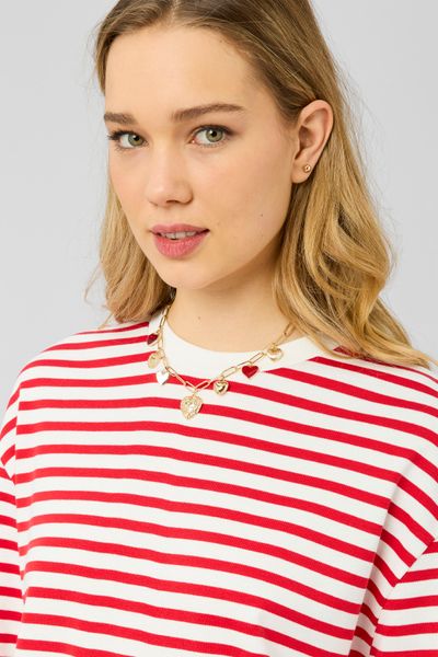 T-shirt manches longues ray&eacute;