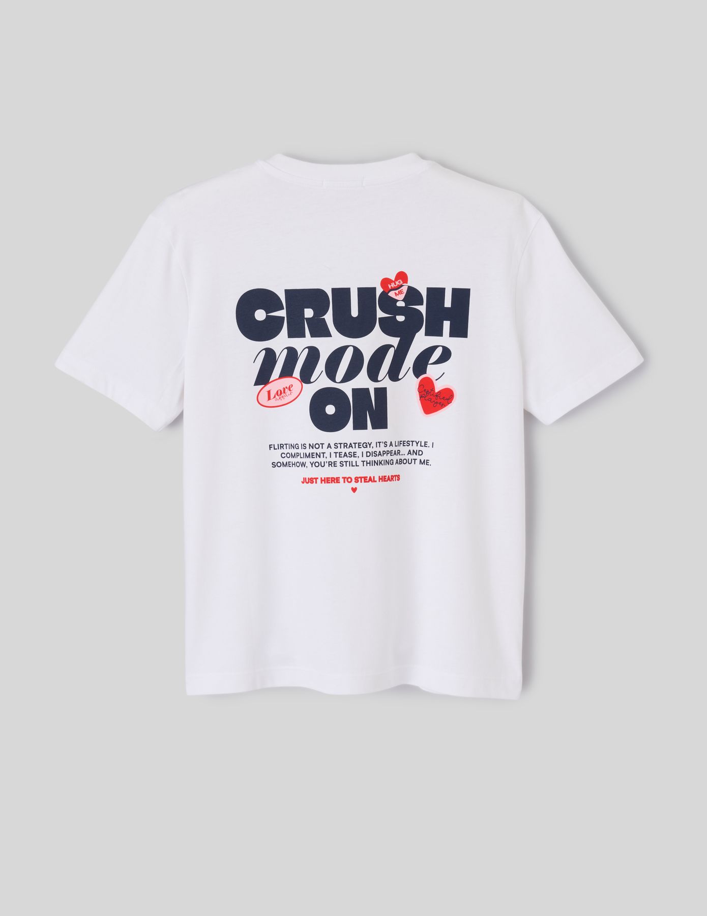 T-shirt imprim&eacute; devant/ dos