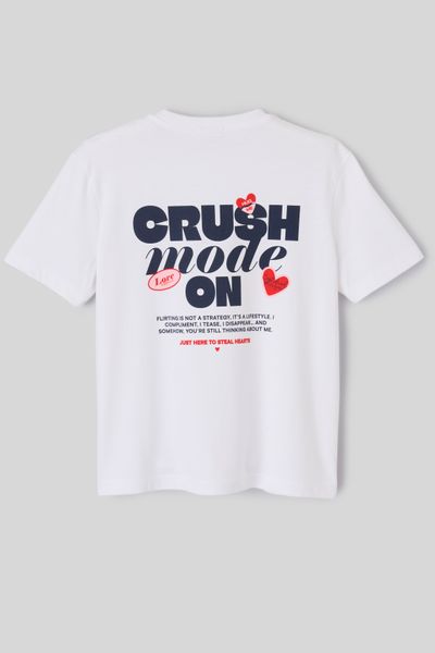 T-shirt imprim&eacute; devant/ dos