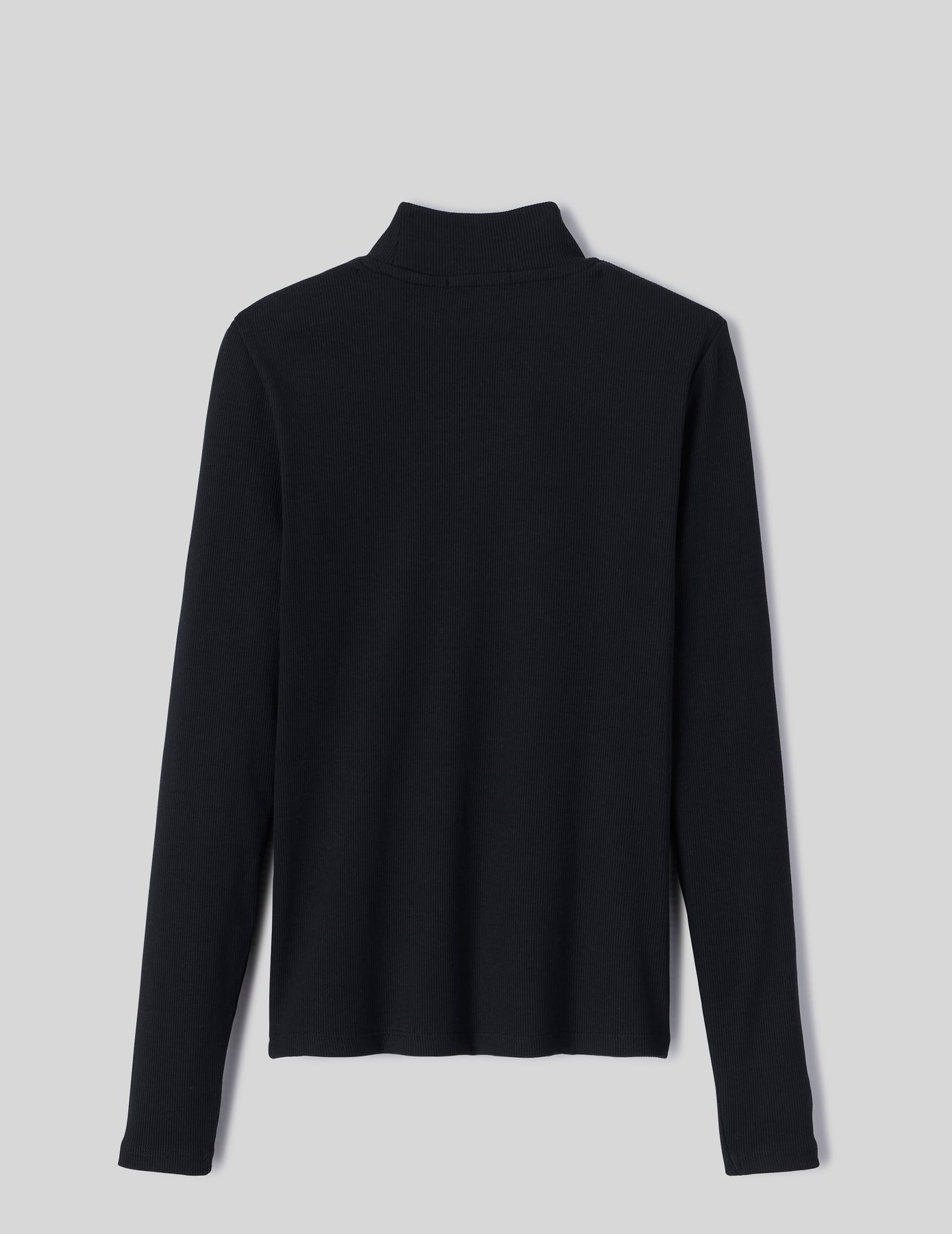 T-shirt col montant uni