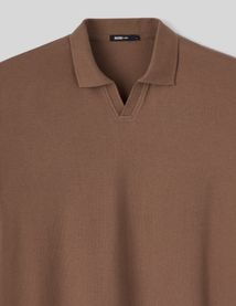 Polo mati&egrave;re fantaisie