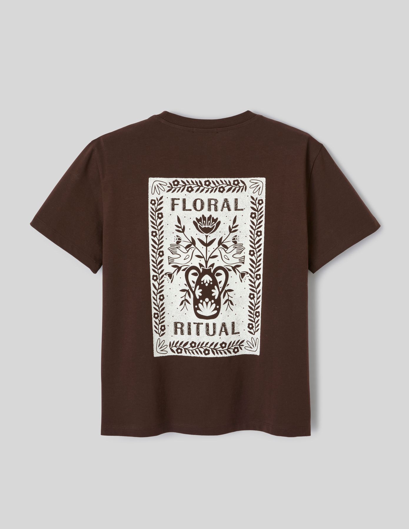 T-shirt imprim&eacute; devant/dos