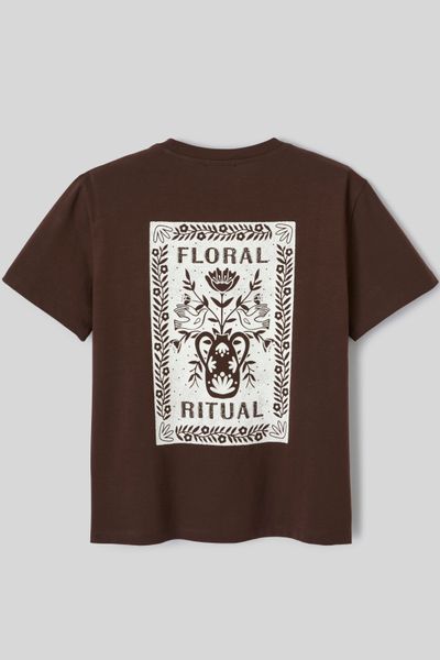 T-shirt imprim&eacute; devant/dos