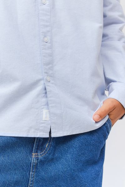 Chemise micro motif ajustée