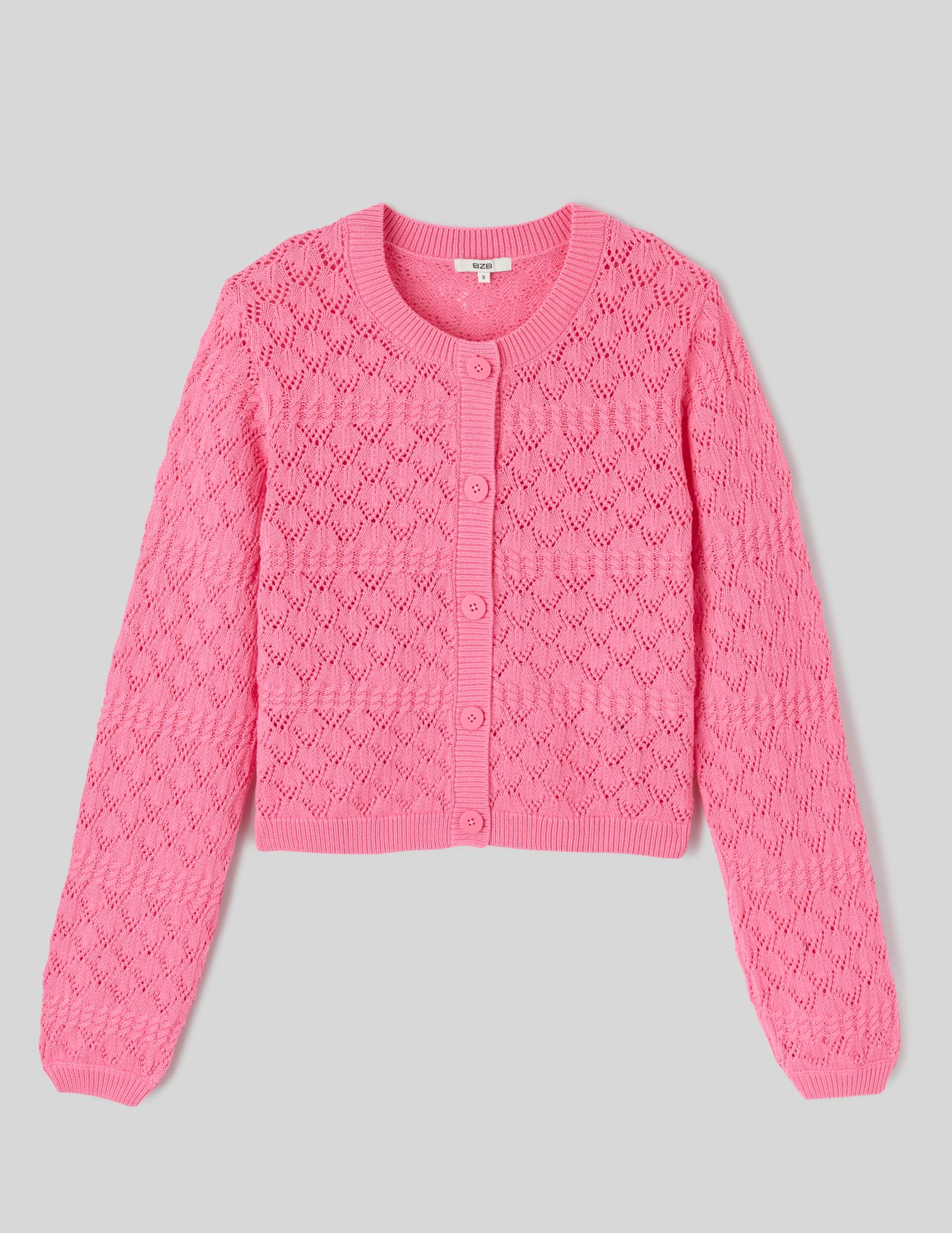 Gilet ajouré uni