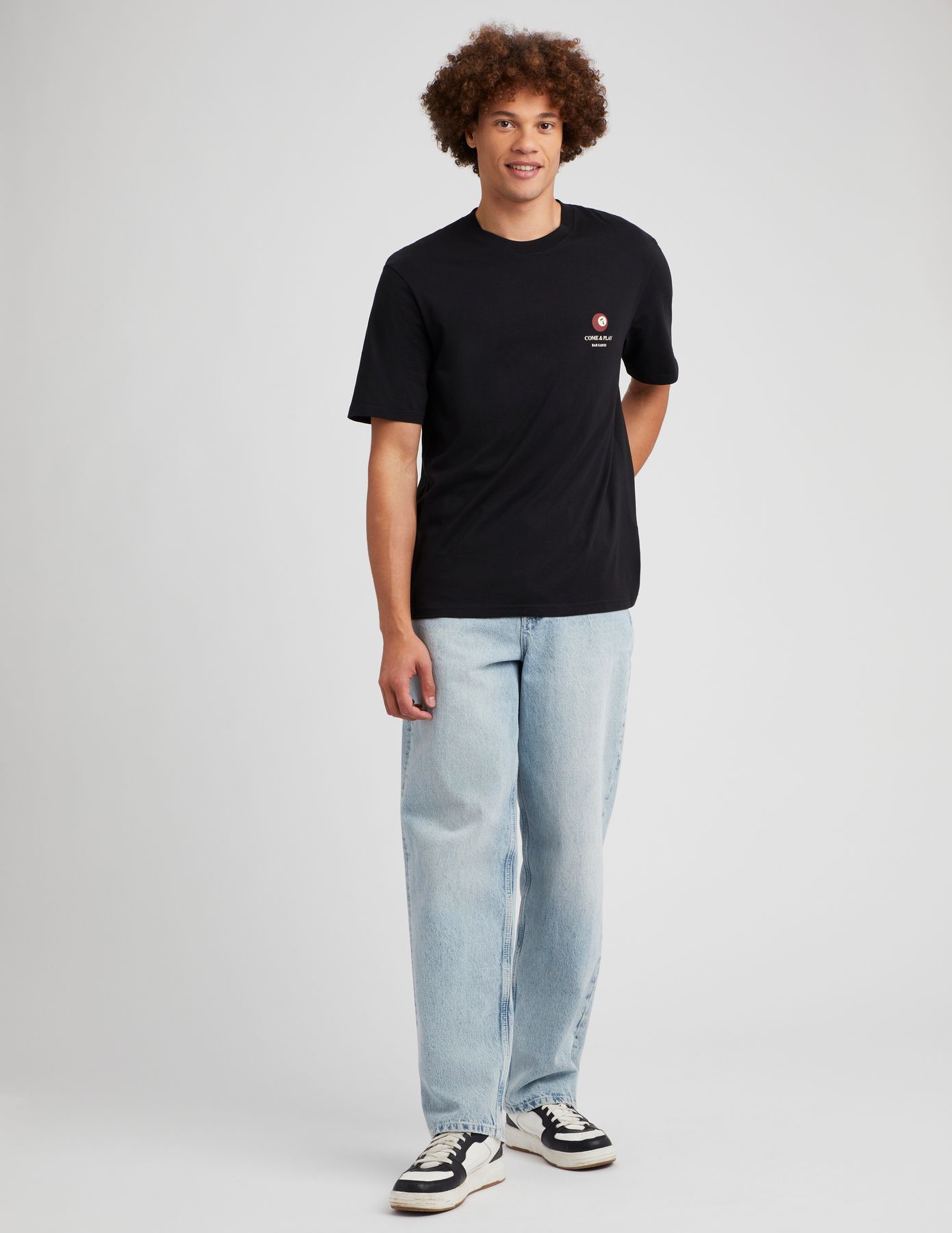 T-shirt imprim&eacute; devant dos