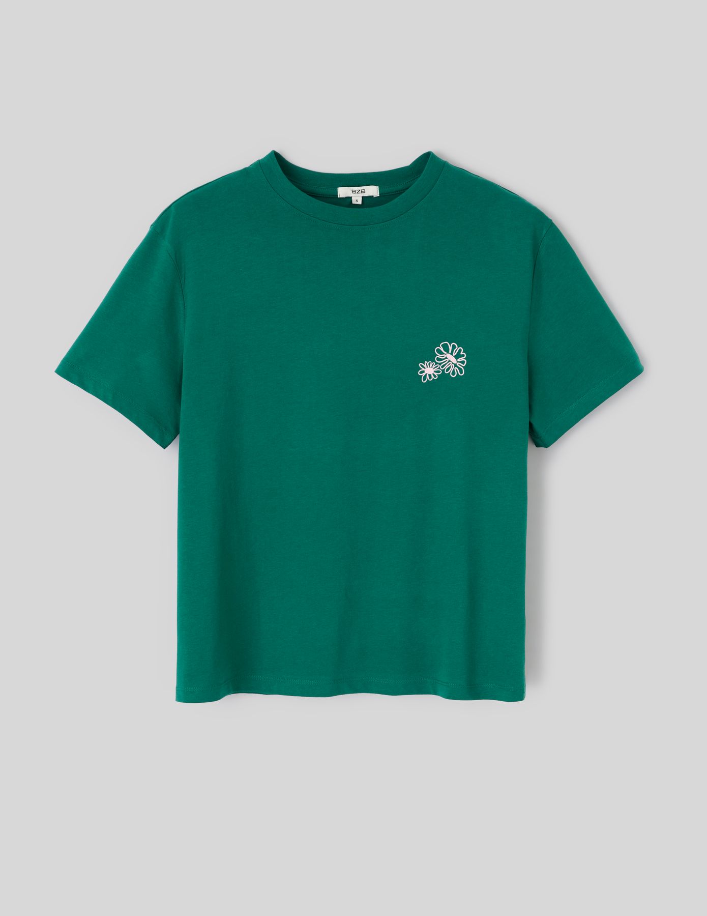 T-shirt imprim&eacute; devant / dos