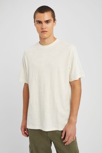 T-shirt jacquard camouflage