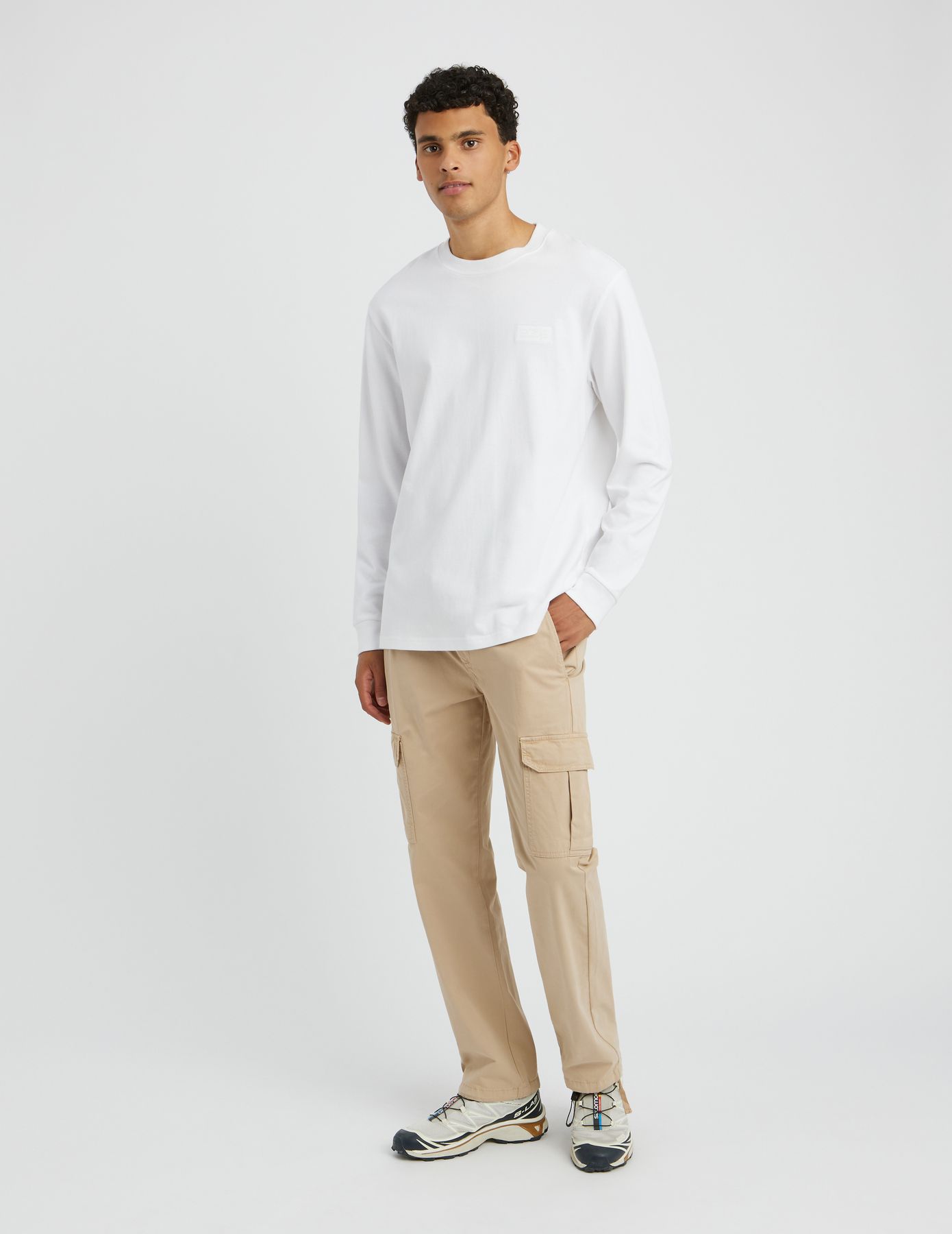 Jogger cargo bas droit