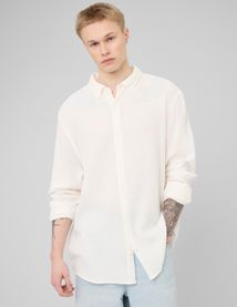 Chemise manches longues gaze de coton