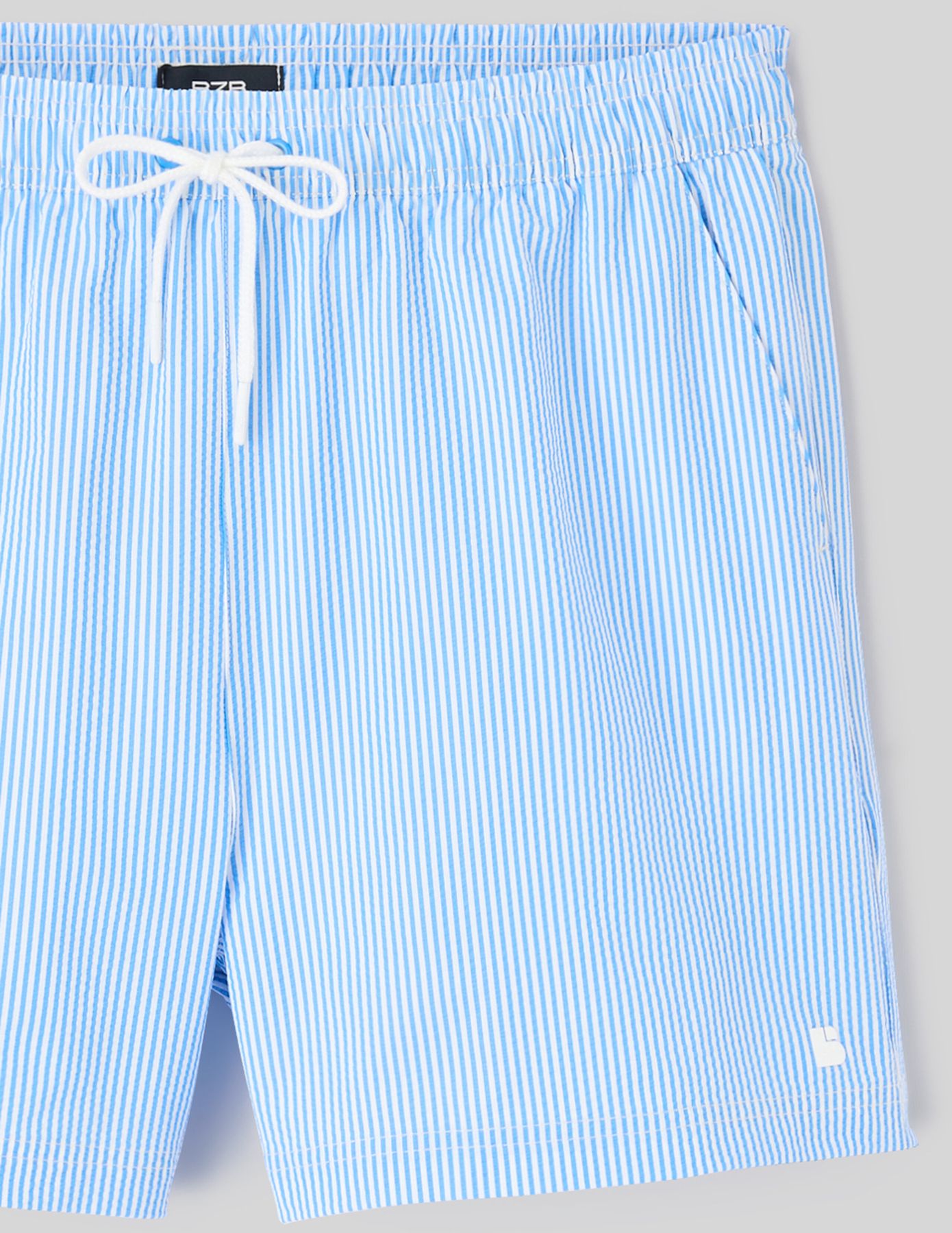 Short de bain seersucker